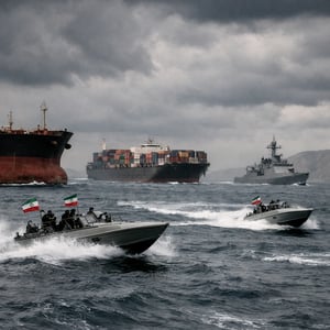 Iran fast-boat swarms add a new layer of risk in the Strait of Hormuz