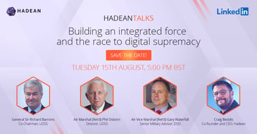 Get ready to join virtual event that will explore the future of defence and technology. On August 15th, 2023, at 5:00 pm BST, Universal Defence and Security Solutions (UDSS) and Hadean will join forces to present 