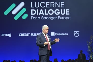 In a significant contribution to Europe's strategic discourse, General Sir Richard Barrons, Co-Chairman of Universal Defence and Security Solutions (UDSS), recently shared his expert insights at the Lucerne Dialogue, held at KKL Luzern. 