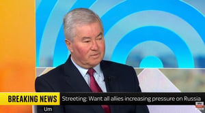 Speaking on Sky News’ Sunday Morning With Ruth Davidson, Sir Richard argued that the pace of defence investment and reform must reflect a security environment that is becoming more dangerous.