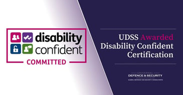 UDSS Awarded Disability Confident Certification 